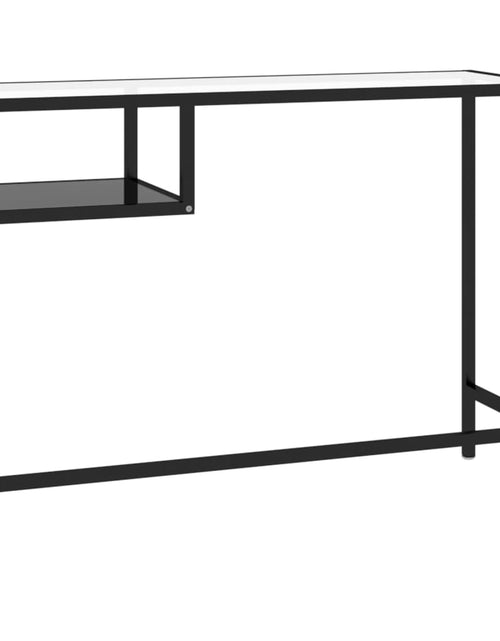 Încărcați imaginea în vizualizatorul Galerie, Birou de calculator, negru, 100x36x74 cm, sticlă - Lando
