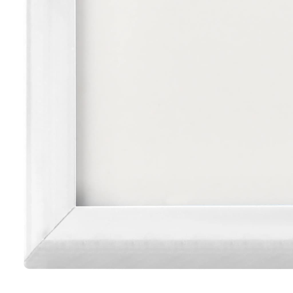 Rame foto colaj pentru perete/masă, 5 buc. alb, 21x29,7 cm, MDF Lando - Lando