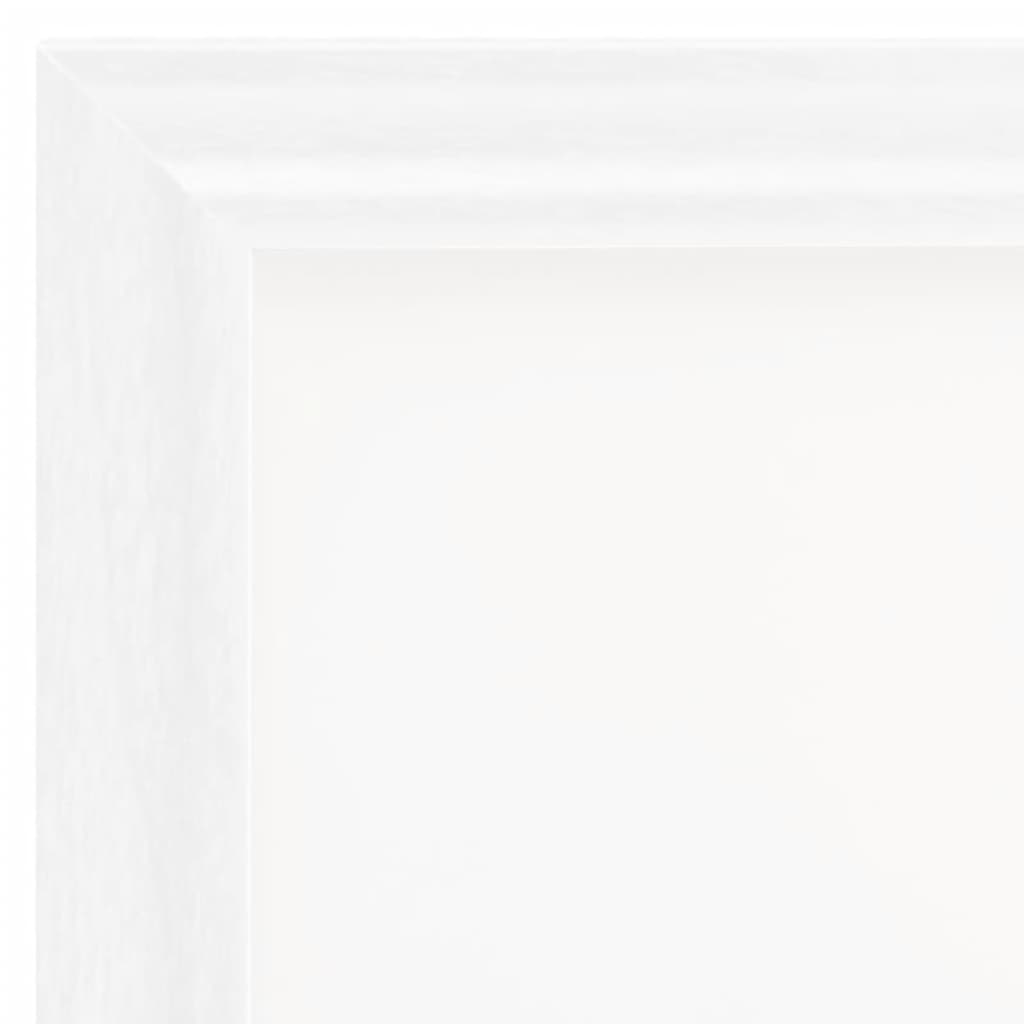 Rame foto colaj pentru perete/masă, 3 buc., alb, 10x15 cm MDF Lando - Lando