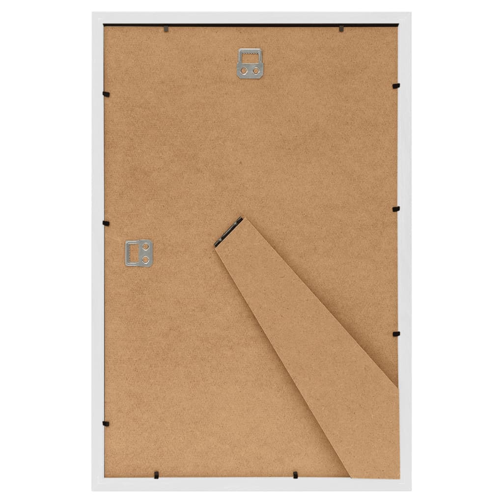 Rame foto colaj pentru perete/masă, 3 buc. alb, 21x29,7 cm, MDF Lando - Lando