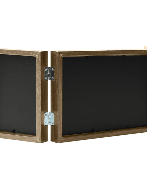 Încărcați imaginea în vizualizatorul Galerie, Ramă foto triplă, colaj, maro deschis, 28x18 cm+2x(13x18 cm) - Lando
