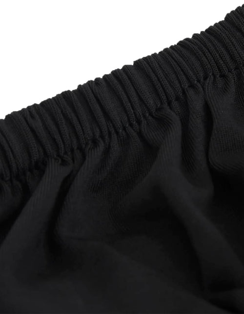 Загрузите изображение в средство просмотра галереи, Husă elastică pentru canapea, negru, tricot poliester - Lando
