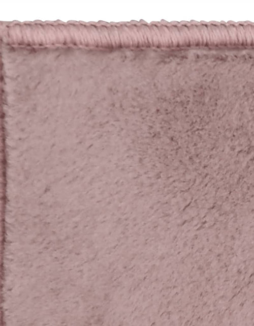 Загрузите изображение в средство просмотра галереи, Covor, roz învechit, 180x270 cm, blană ecologică de iepure Lando - Lando
