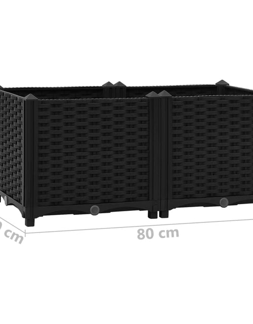 Загрузите изображение в средство просмотра галереи, Strat înălțat, 80x40x38 cm, polipropilenă - Lando
