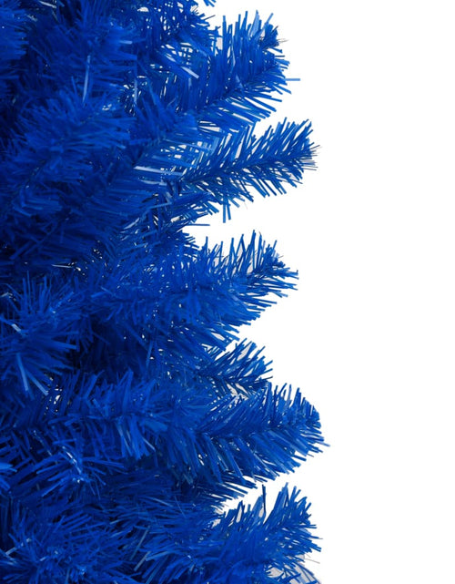 Загрузите изображение в средство просмотра галереи, Brad Crăciun pre-iluminat cu set globuri, albastru, 150 cm, PVC - Lando
