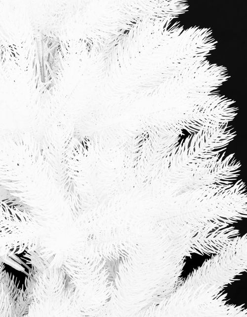 Загрузите изображение в средство просмотра галереи, Brad Crăciun pre-iluminat artificial, set globuri, alb, 240 cm - Lando
