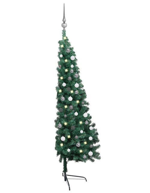 Încărcați imaginea în vizualizatorul Galerie, Brad Crăciun artificial pre-iluminat set globuri verde 120 cm - Lando
