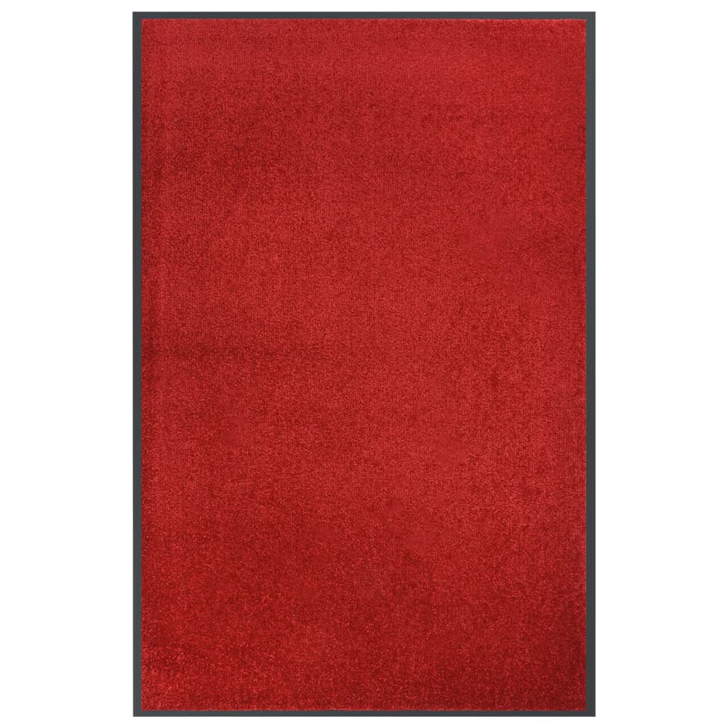 Covoraș de ușă, roșu, 80x120 cm - Lando