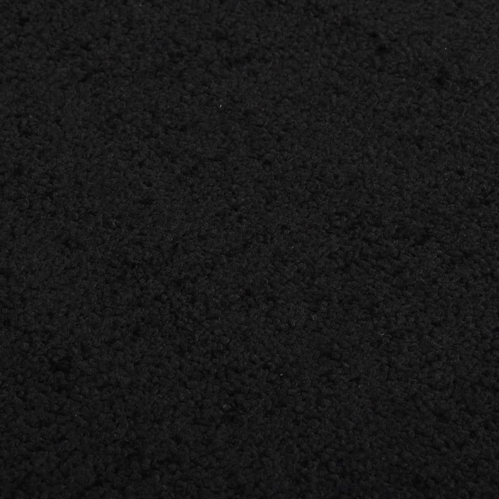 Covoraș de ușă, negru, 60x80 cm - Lando
