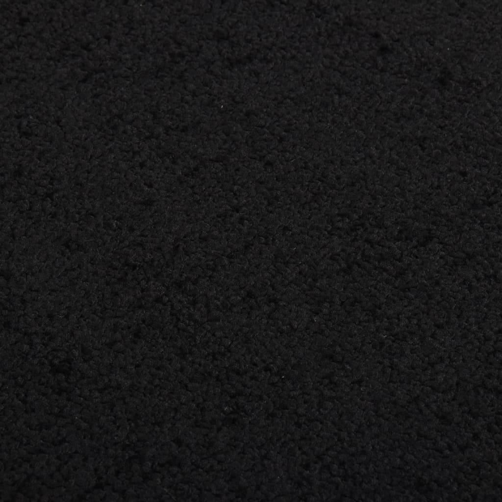 Covoraș de ușă, negru, 80x120 cm Lando - Lando