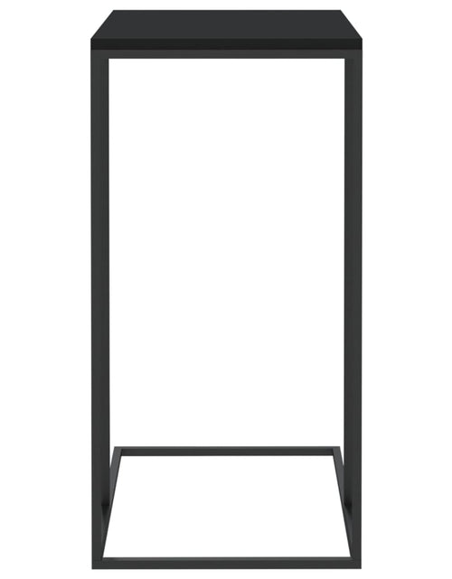 Загрузите изображение в средство просмотра галереи, Masă laterală, negru, 40x30x59 cm, lemn compozit Lando - Lando

