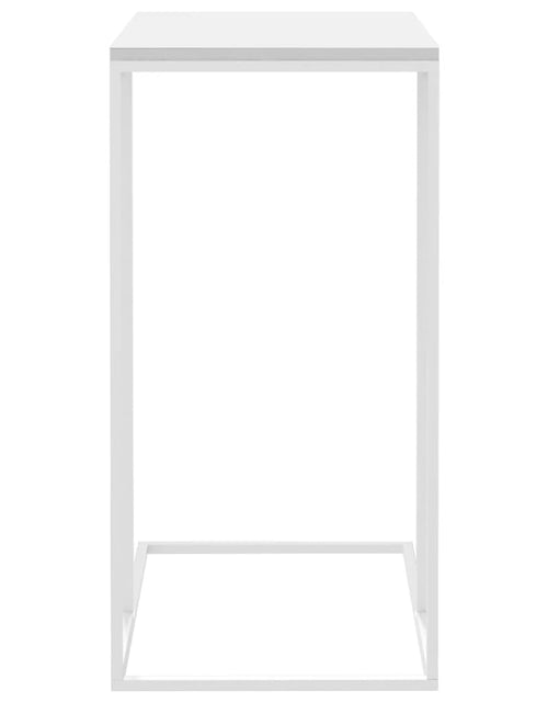 Загрузите изображение в средство просмотра галереи, Masă laterală, alb, 40x30x59 cm, lemn compozit - Lando
