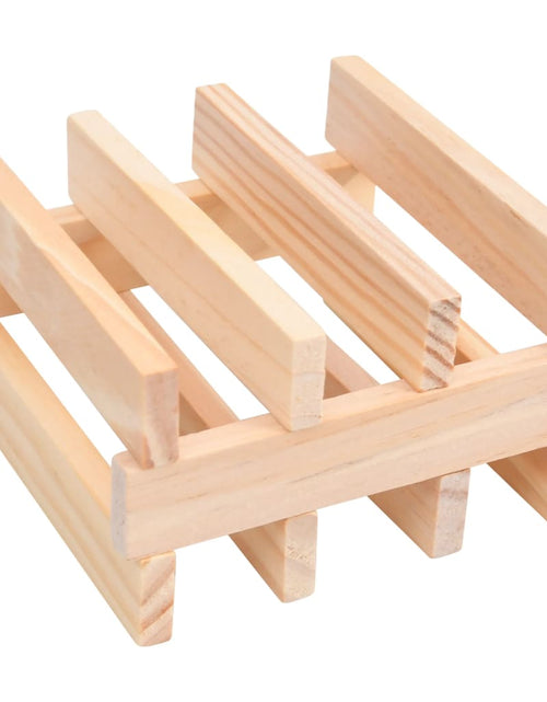 Загрузите изображение в средство просмотра галереи, Set bloc de construit din lemn, 150 de bucăți, lemn masiv pin Lando - Lando
