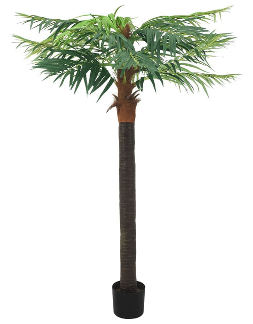 Загрузите изображение в средство просмотра галереи, Plantă artificială palmier phoenix cu ghiveci, verde, 215 cm Lando - Lando
