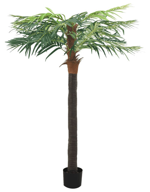 Încărcați imaginea în vizualizatorul Galerie, Plantă artificială palmier phoenix cu ghiveci, verde, 215 cm Lando - Lando
