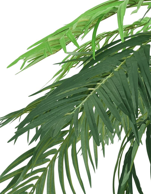 Загрузите изображение в средство просмотра галереи, Plantă artificială palmier phoenix cu ghiveci, verde, 305 cm Lando - Lando
