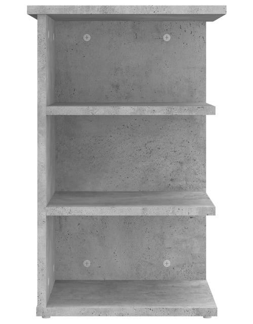 Încărcați imaginea în vizualizatorul Galerie, Dulap lateral, gri beton, 35x35x55 cm, PAL Lando - Lando
