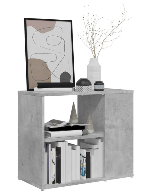 Загрузите изображение в средство просмотра галереи, Dulap lateral, gri beton, 60x30x50 cm, PAL Lando - Lando
