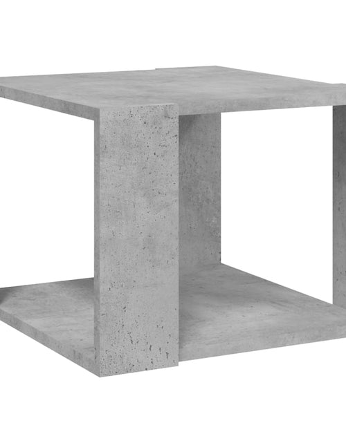 Загрузите изображение в средство просмотра галереи, Masă de cafea, gri beton, 40x40x30 cm, lemn compozit Lando - Lando
