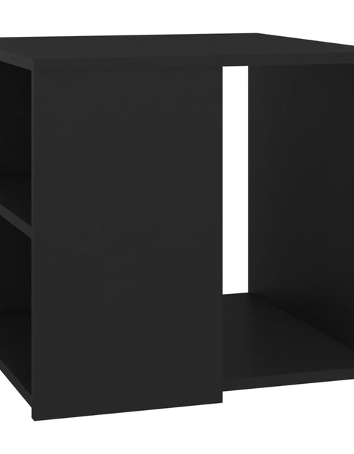 Загрузите изображение в средство просмотра галереи, Masă laterală, negru, 50x50x45 cm, PAL Lando - Lando
