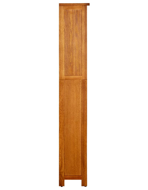 Încărcați imaginea în vizualizatorul Galerie, Bibliotecă cu 5 rafturi, 45x22x140 cm, lemn masiv de stejar Lando - Lando
