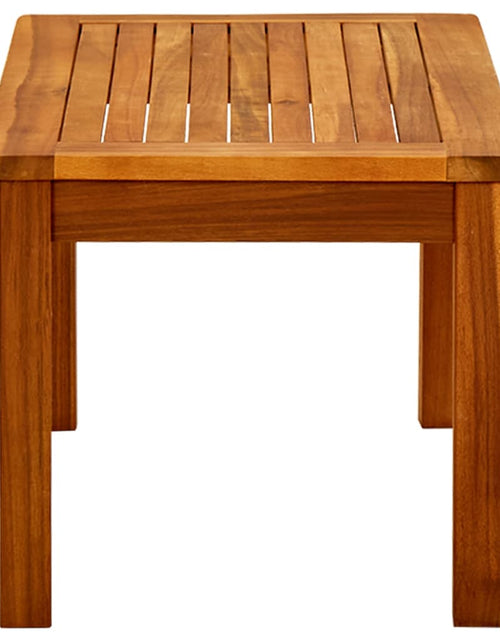 Загрузите изображение в средство просмотра галереи, Măsuță de cafea de grădină, 70x40x36 cm, lemn masiv acacia - Lando
