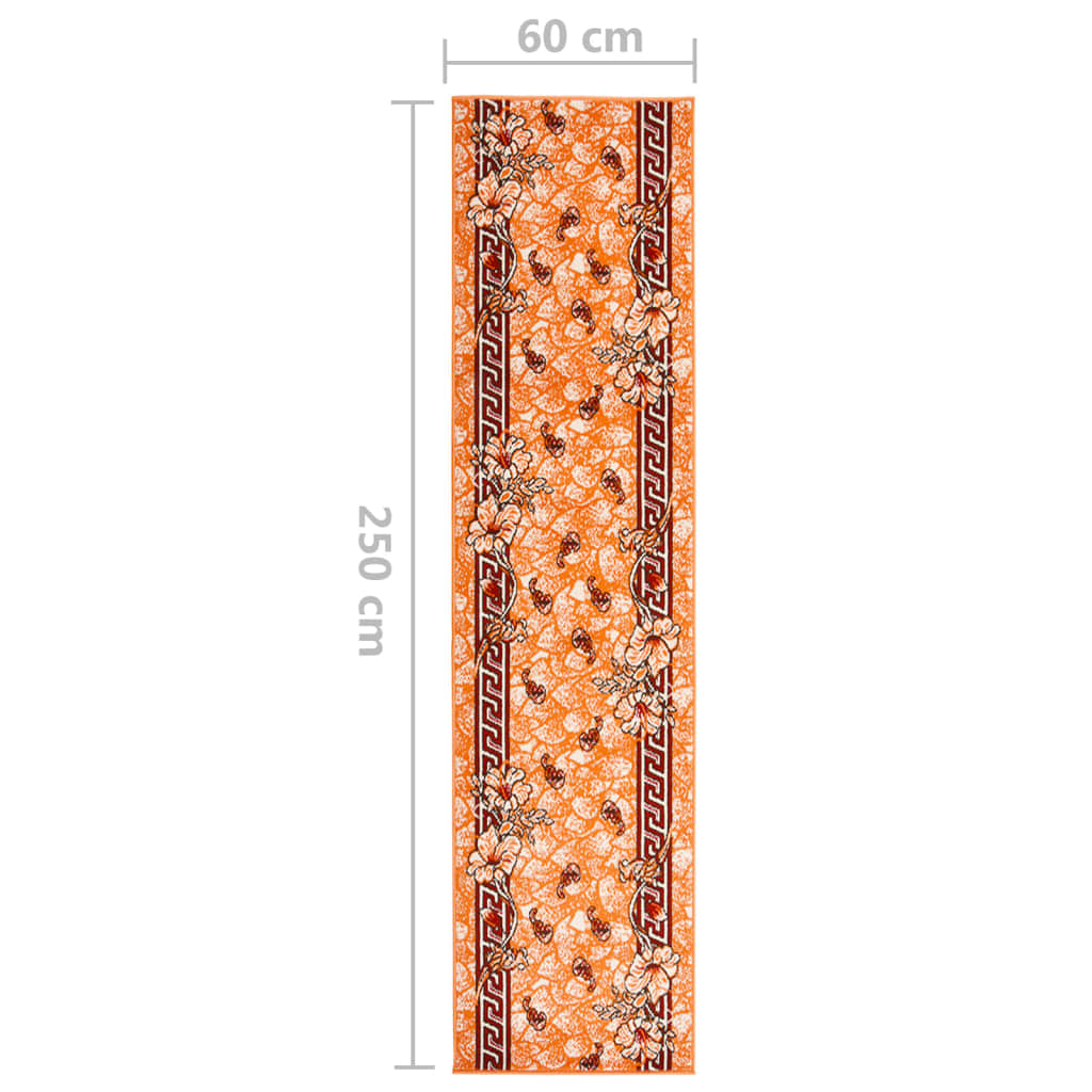 Covor traversă BCF, cărămiziu, 60x250 cm Lando - Lando