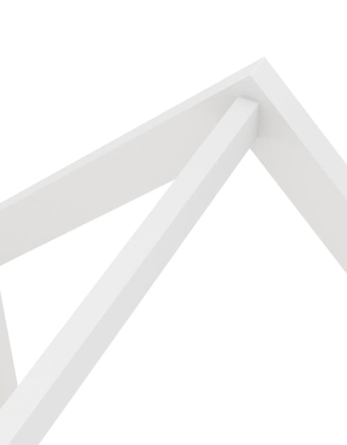 Загрузите изображение в средство просмотра галереи, Cadru pat copii cu un sertar, alb, 70x140 cm, lemn masiv de pin - Lando

