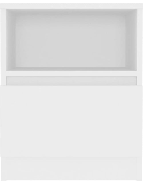 Încărcați imaginea în vizualizatorul Galerie, Noptieră, alb, 40x40x50 cm, PAL - Lando
