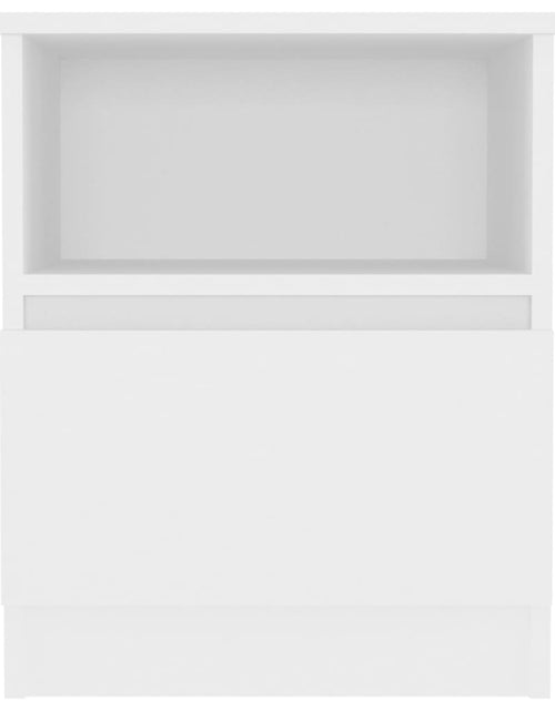 Загрузите изображение в средство просмотра галереи, Noptiere, 2 buc., alb, 40x40x50 cm, PAL - Lando
