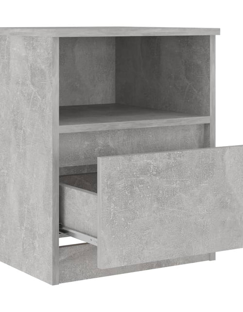 Încărcați imaginea în vizualizatorul Galerie, Noptiere, 2 buc., gri beton, 40x40x50 cm, PAL - Lando
