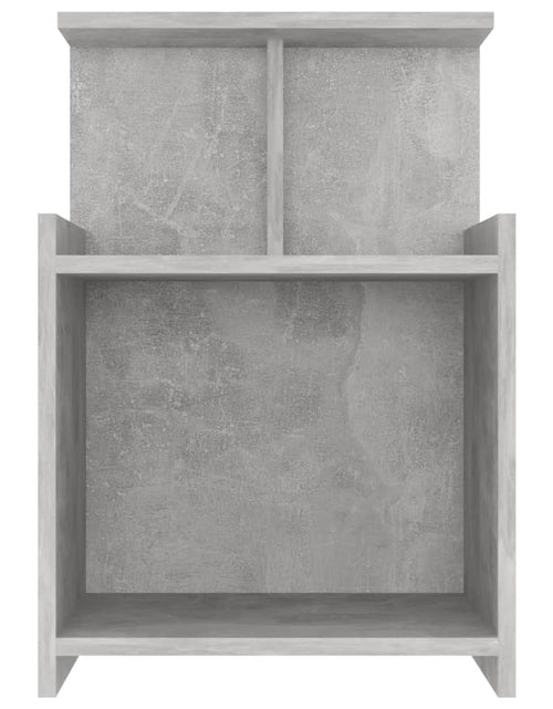 Încărcați imaginea în vizualizatorul Galerie, Noptiere, 2 buc., gri beton, 40x35x60 cm, PAL - Lando
