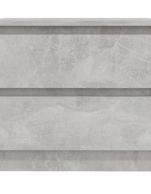 Încărcați imaginea în vizualizatorul Galerie, Noptiere, 2 buc., gri beton, 50x39x43,5 cm, PAL - Lando
