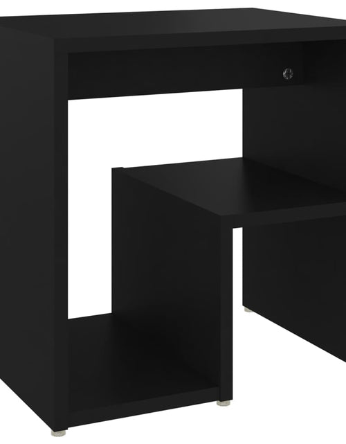 Загрузите изображение в средство просмотра галереи, Noptieră, negru, 40 x 30 x 40 cm, PAL - Lando
