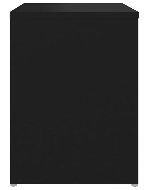 Încărcați imaginea în vizualizatorul Galerie, Noptieră, negru, 40 x 30 x 40 cm, PAL - Lando
