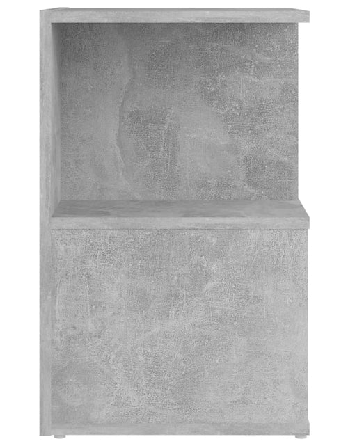 Încărcați imaginea în vizualizatorul Galerie, Noptieră, gri beton, 35x35x55 cm, PAL - Lando
