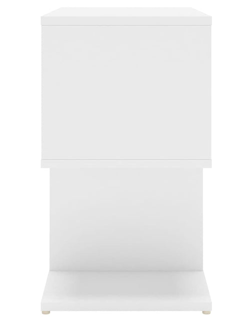 Încărcați imaginea în vizualizatorul Galerie, Noptiere, 2 buc., alb, 50x30x51,5 cm, PAL - Lando
