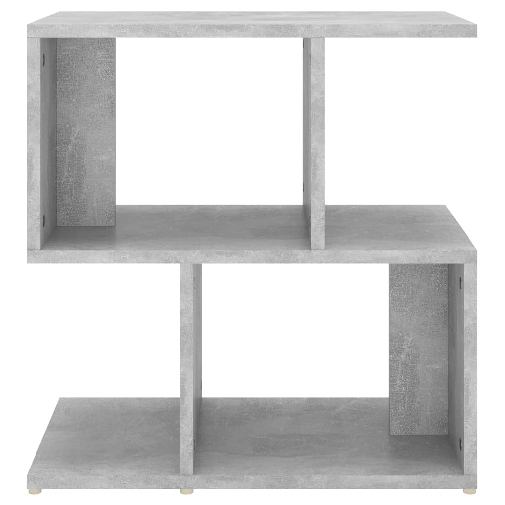 Noptiere, 2 buc., gri beton, 50x30x51,5 cm, PAL - Lando