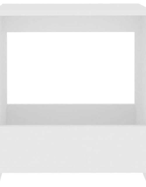 Загрузите изображение в средство просмотра галереи, Masă laterală, alb, 50x26x50 cm, PAL - Lando
