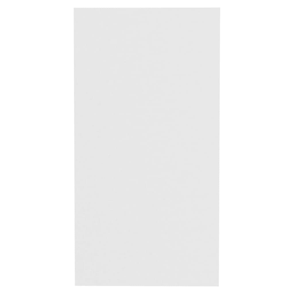 Masă laterală, alb, 50x26x50 cm, PAL - Lando