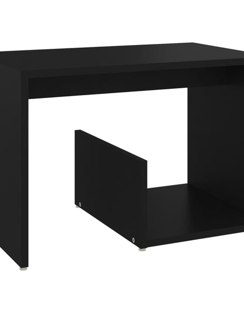 Încărcați imaginea în vizualizatorul Galerie, Masă laterală, negru, 59x36x38 cm, PAL - Lando
