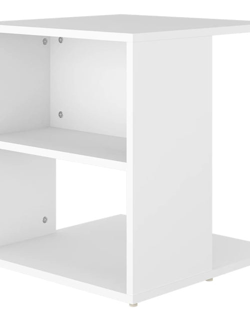 Загрузите изображение в средство просмотра галереи, Masă laterală, alb, 45x45x48 cm, PAL Lando - Lando
