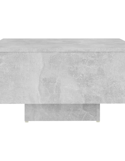 Încărcați imaginea în vizualizatorul Galerie, Măsuță de cafea, gri beton, 60x60x31,5 cm, PAL - Lando
