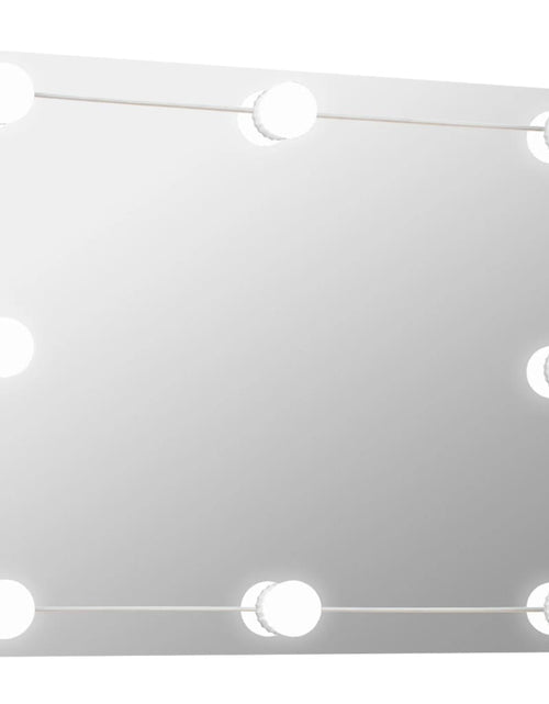 Încărcați imaginea în vizualizatorul Galerie, Oglindă de perete lumini LED fără ramă sticlă dreptunghiulară Lando - Lando
