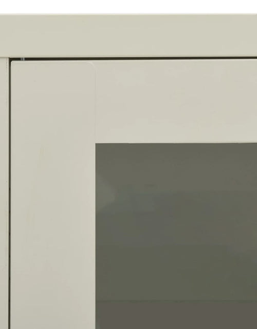 Încărcați imaginea în vizualizatorul Galerie, Dulap de birou, gri deschis, 90x40x70 cm, oțel - Lando

