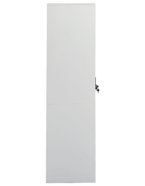 Încărcați imaginea în vizualizatorul Galerie, Șifonier, gri deschis, 80x50x180 cm, oțel - Lando

