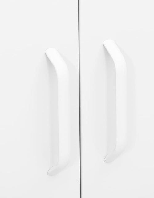 Încărcați imaginea în vizualizatorul Galerie, Dulap de depozitare, alb, 80x35x101,5 cm, oțel - Lando
