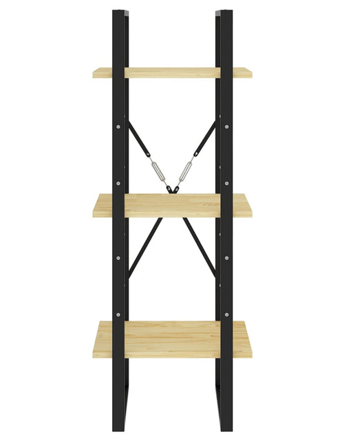 Загрузите изображение в средство просмотра галереи, Bibliotecă cu 3 rafturi, 40x30x105 cm, lemn masiv de pin Lando - Lando
