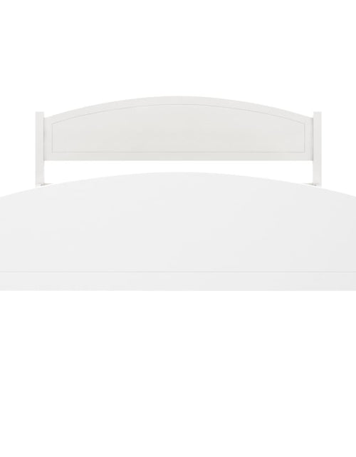 Încărcați imaginea în vizualizatorul Galerie, Cadru de pat, alb, 160x200 cm, lemn masiv de pin - Lando
