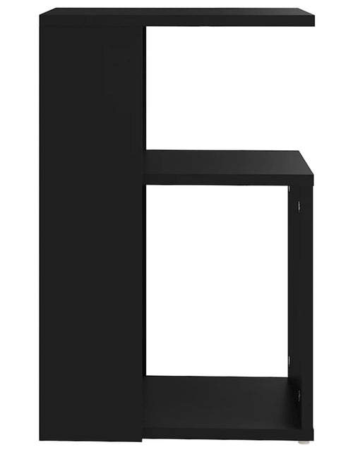 Загрузите изображение в средство просмотра галереи, Masă laterală, negru, 36x30x56 cm, PAL - Lando
